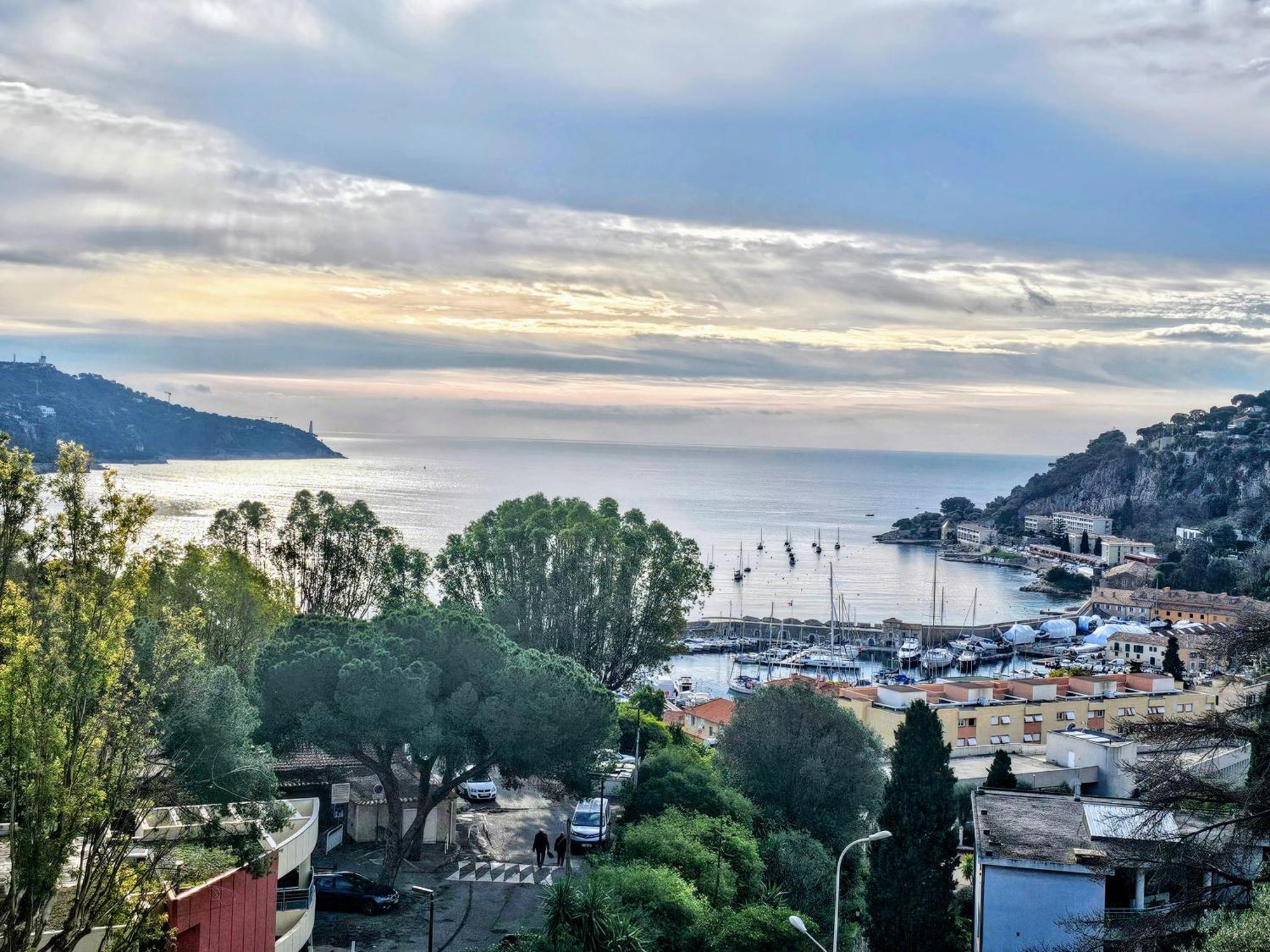 Villefranche Center Bay & Port Sea View Front Exterior foto