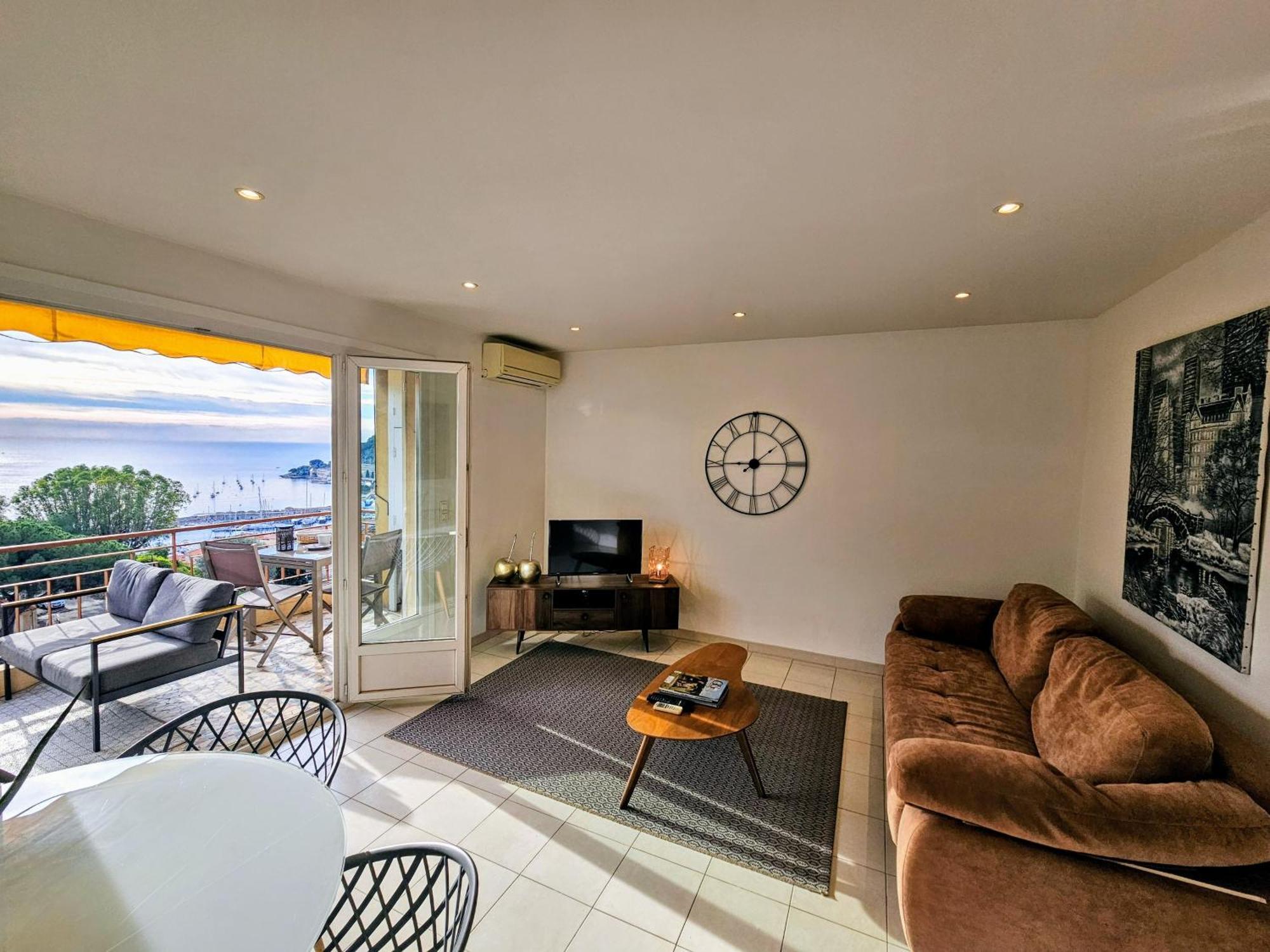 Villefranche Center Bay & Port Sea View Front Exterior foto