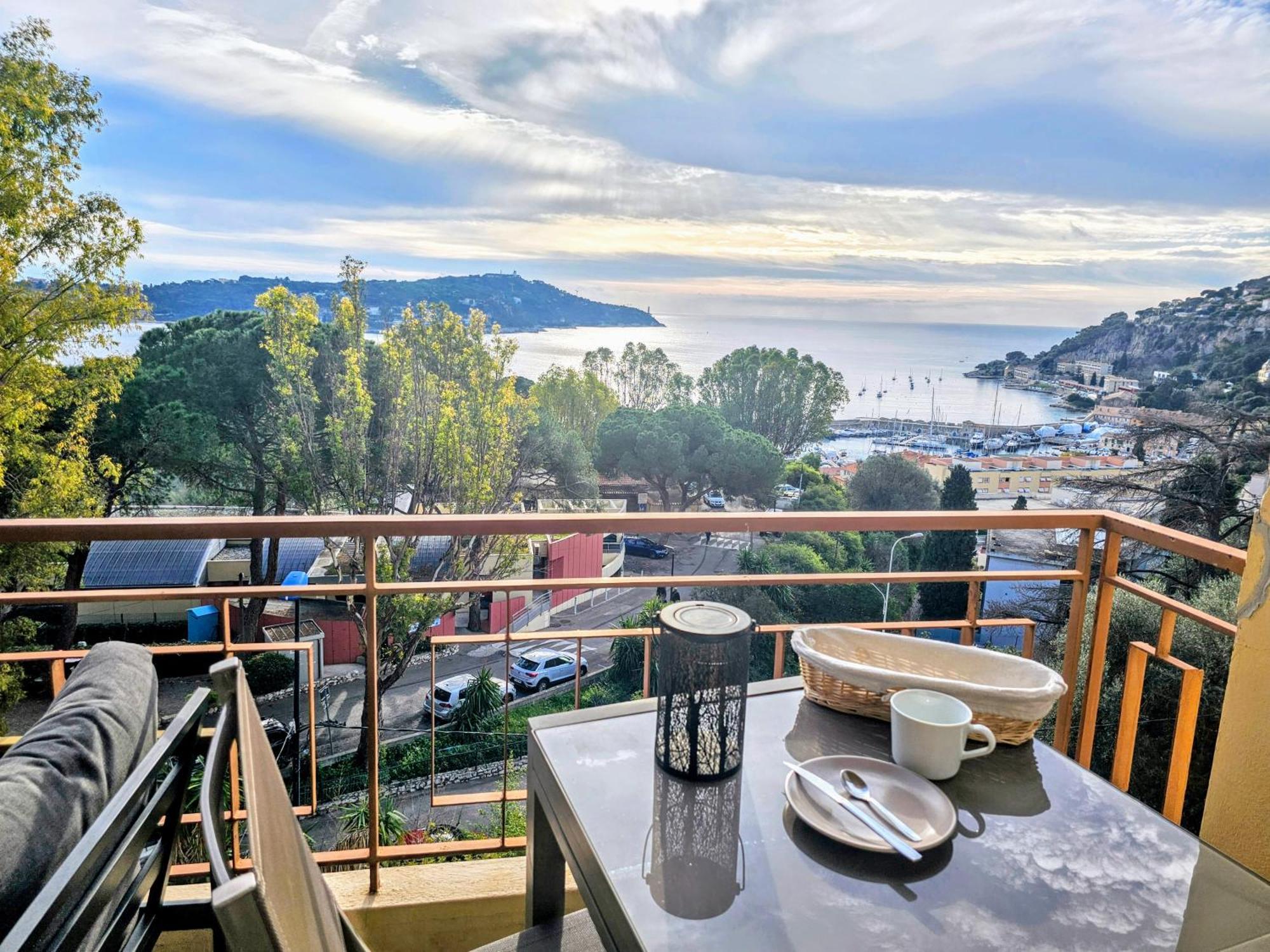 Villefranche Center Bay & Port Sea View Front Exterior foto