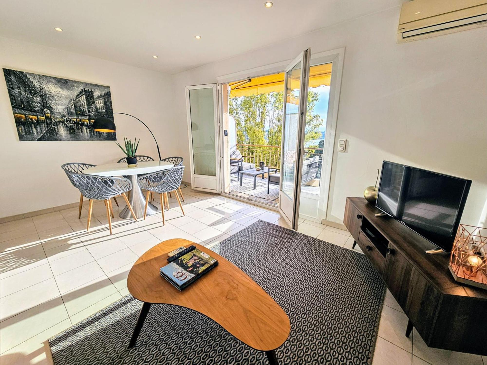 Villefranche Center Bay & Port Sea View Front Exterior foto