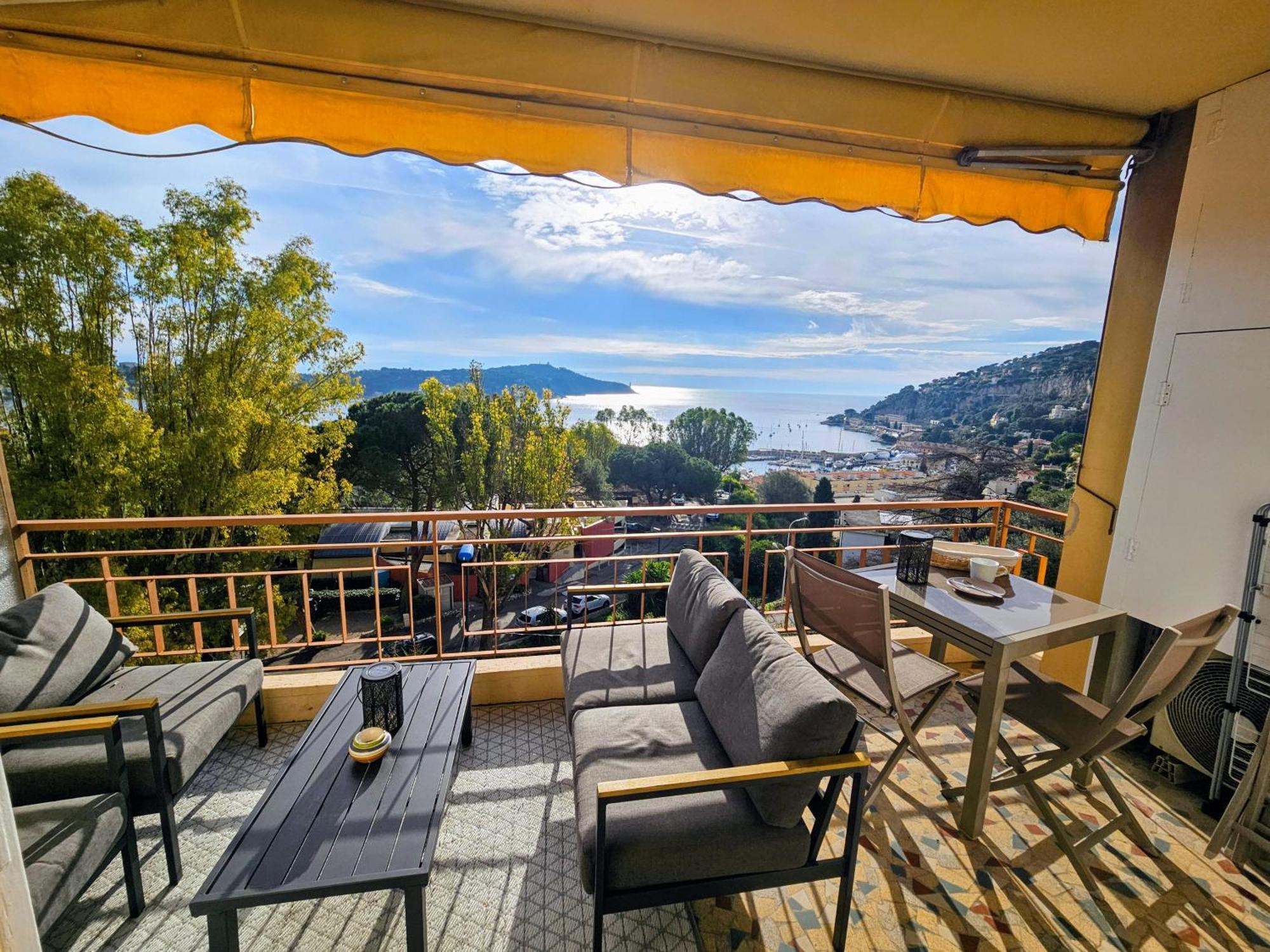 Villefranche Center Bay & Port Sea View Front Exterior foto
